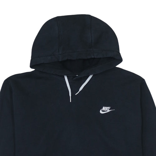 Nike Womens Black XS Pullover Hoodie Cotton Blend Casual Sportswear