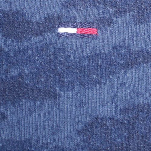 Hilfiger Denim Men's Blue Camouflage Pullover Sweatshirt M