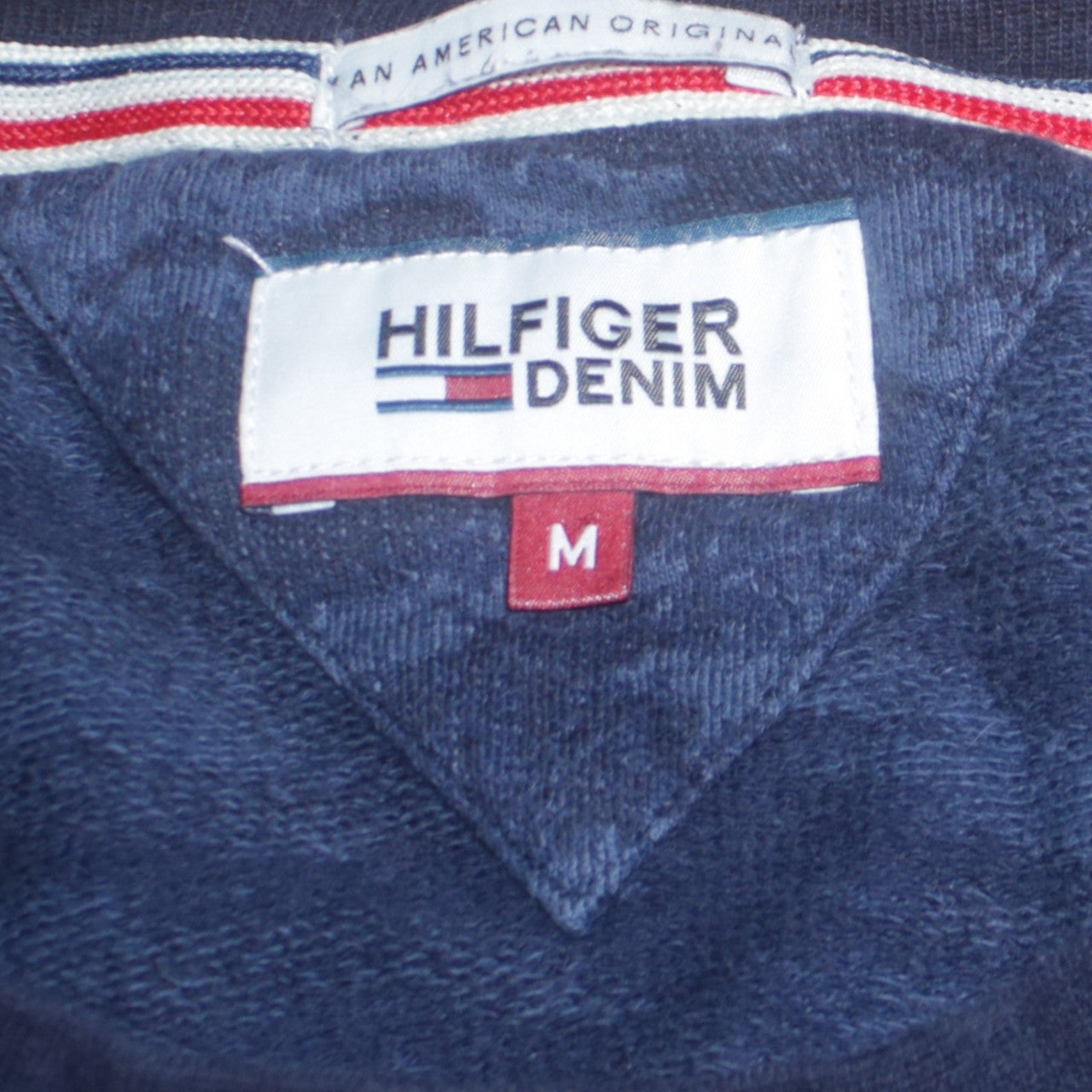 Hilfiger Denim Men's Blue Camouflage Pullover Sweatshirt M