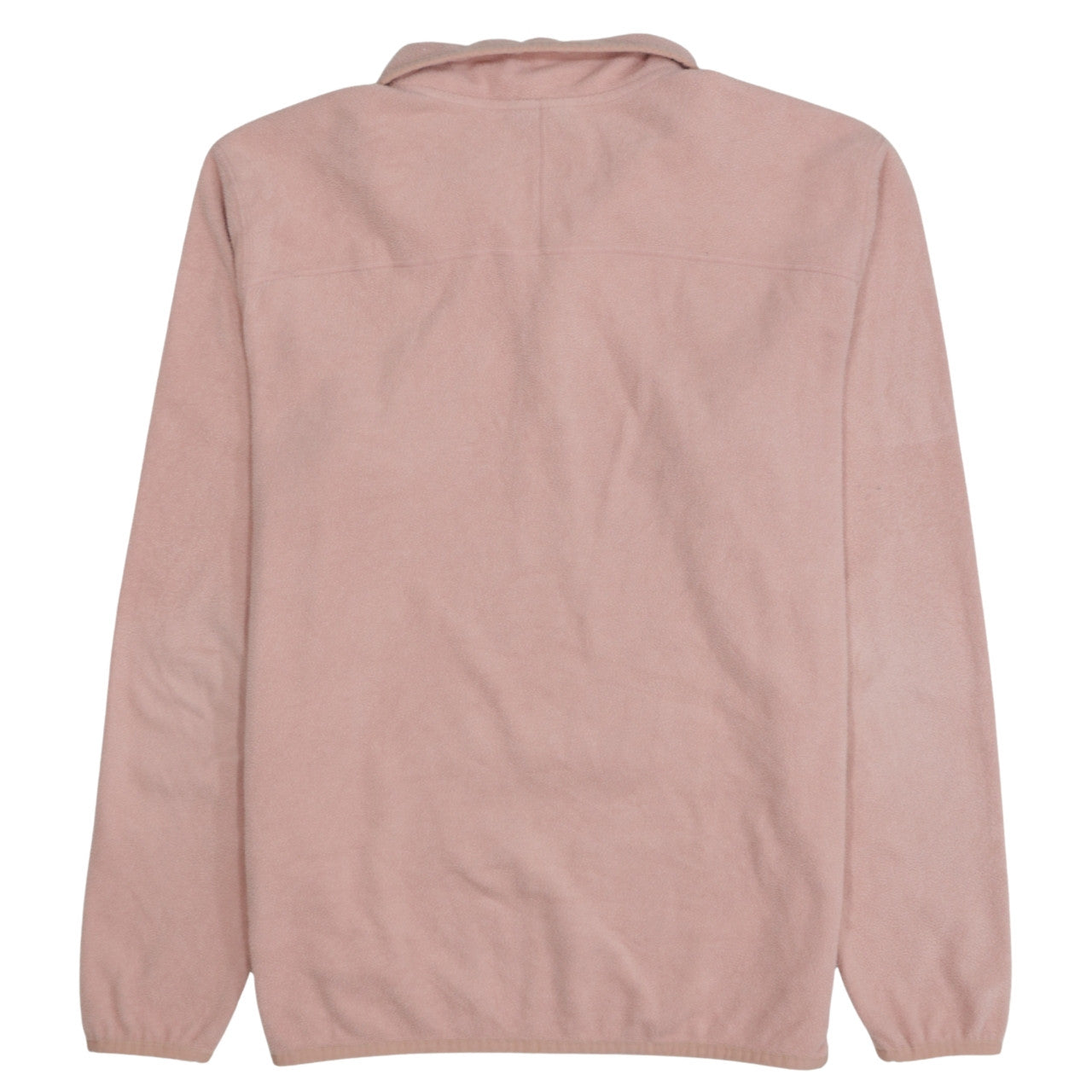 The North Face Women Pink Fleece 1/4 Zip Pullover Sweatshirt M