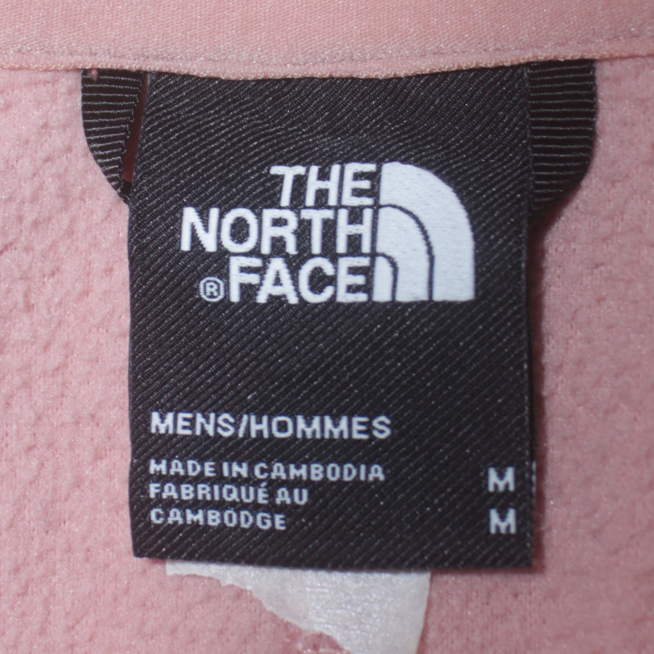 The North Face Women Pink Fleece 1/4 Zip Pullover Sweatshirt M