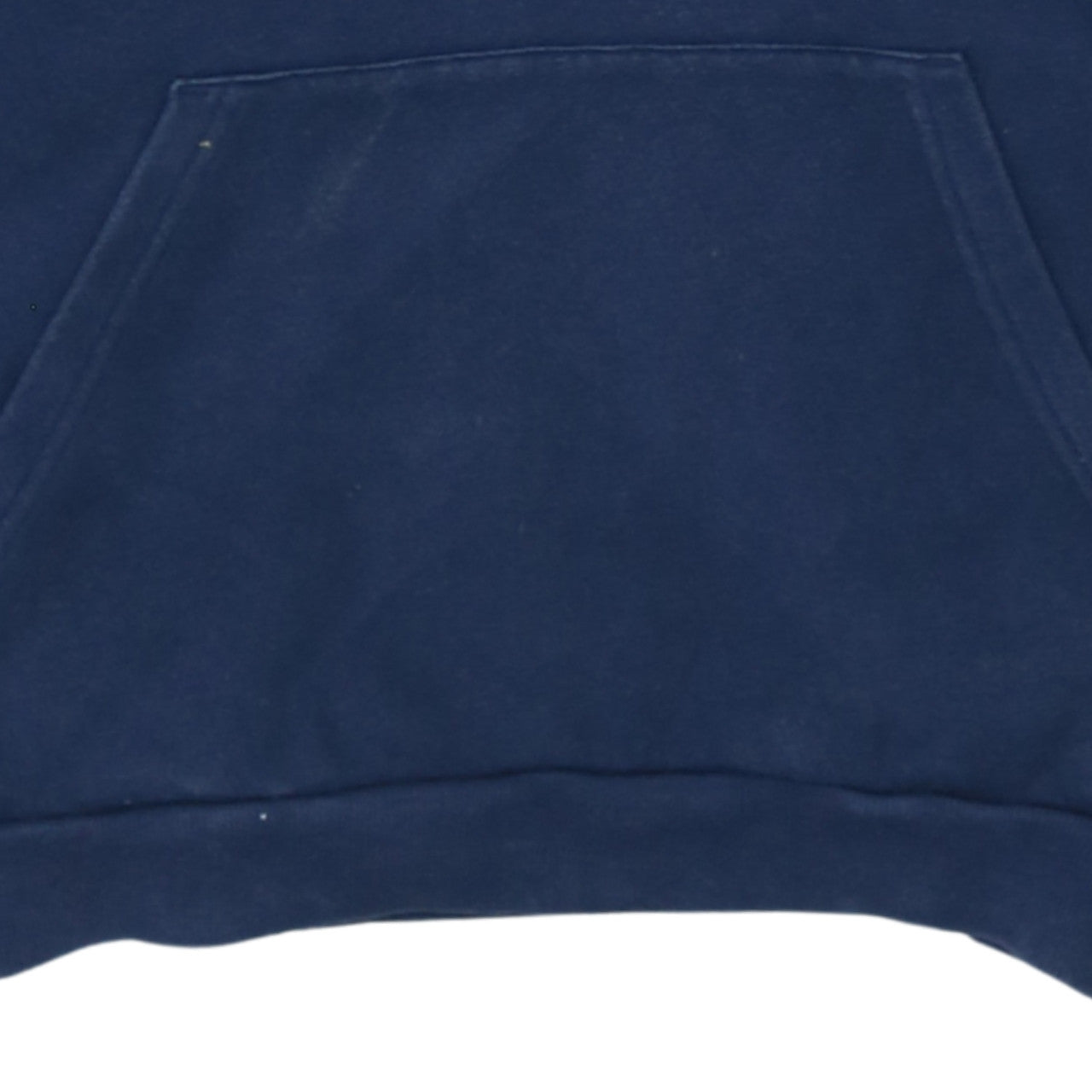 Adidas Boys Navy Blue Pullover Hoodie 11-12 Years Logo Cotton Blend Sweatshirt