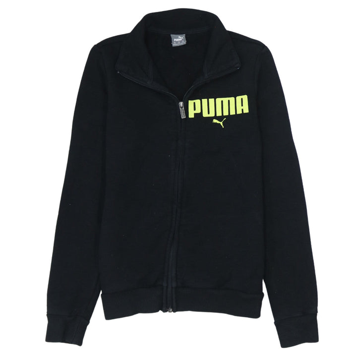 Puma Women's Black 3XS Track Jacket Full Zip Lightweight Sportswear