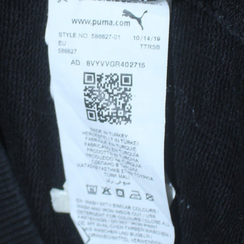 Puma Women's Black 3XS Track Jacket Full Zip Lightweight Sportswear