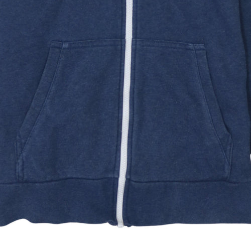 Adidas Men's Blue Full Zip Hoodie Small Sportswear Jacket