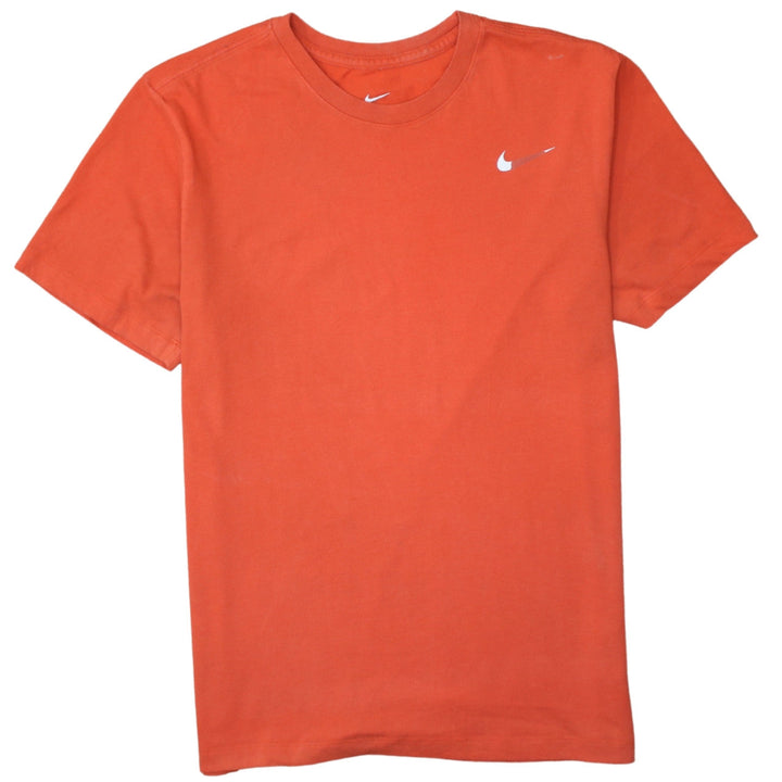 Nike Men's Orange Dri-FIT Crew Neck Short Sleeve T-Shirt Size M