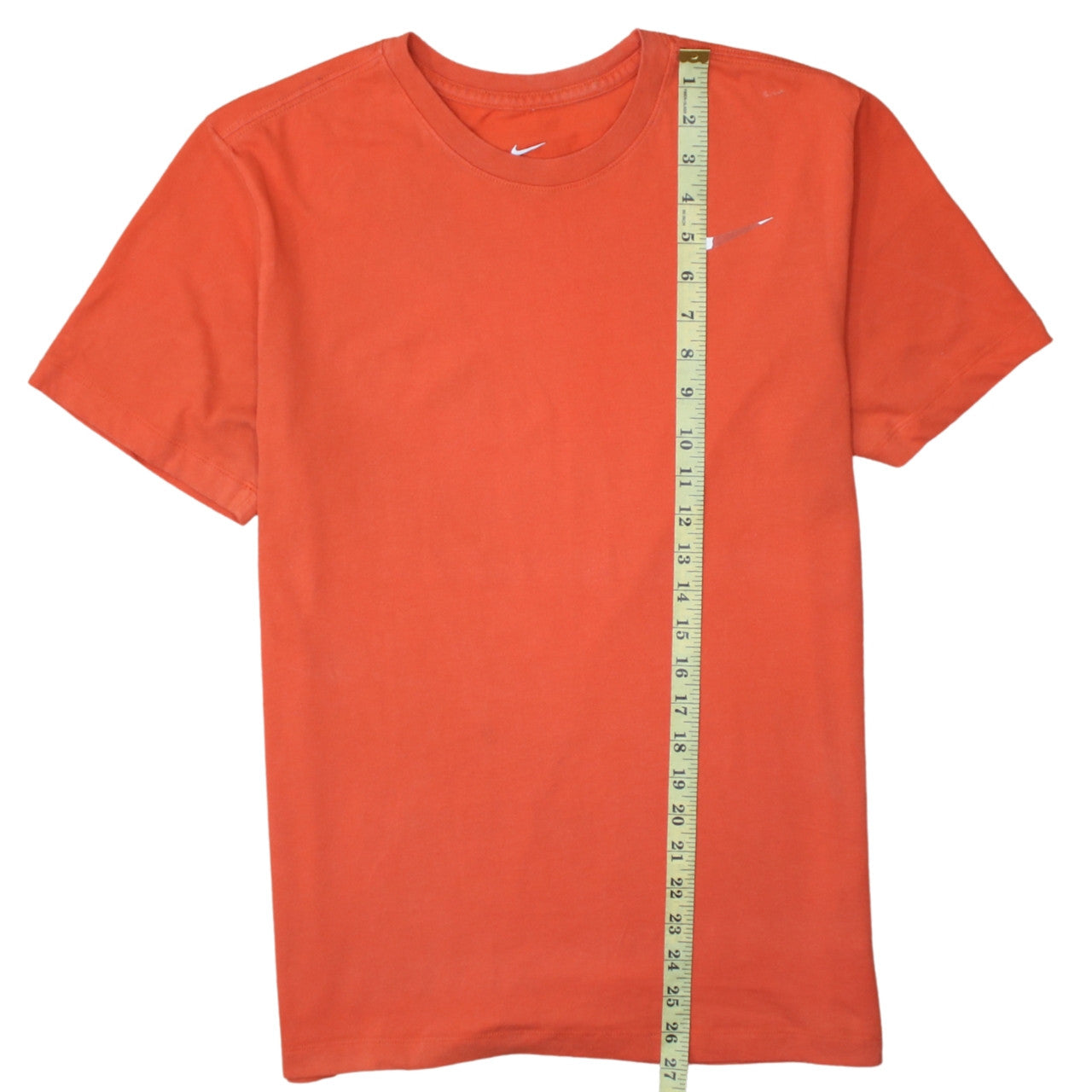 Nike Men's Orange Dri-FIT Crew Neck Short Sleeve T-Shirt Size M