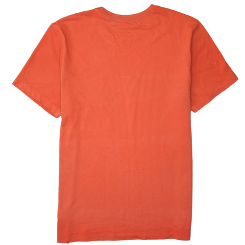 Nike Men's Orange Dri-FIT Crew Neck Short Sleeve T-Shirt Size M