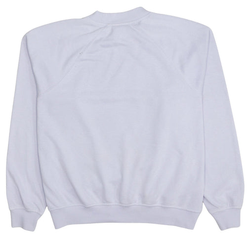 Champion Women White Small Crew Neck Pullover Sweatshirt