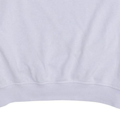 Champion Women White Small Crew Neck Pullover Sweatshirt