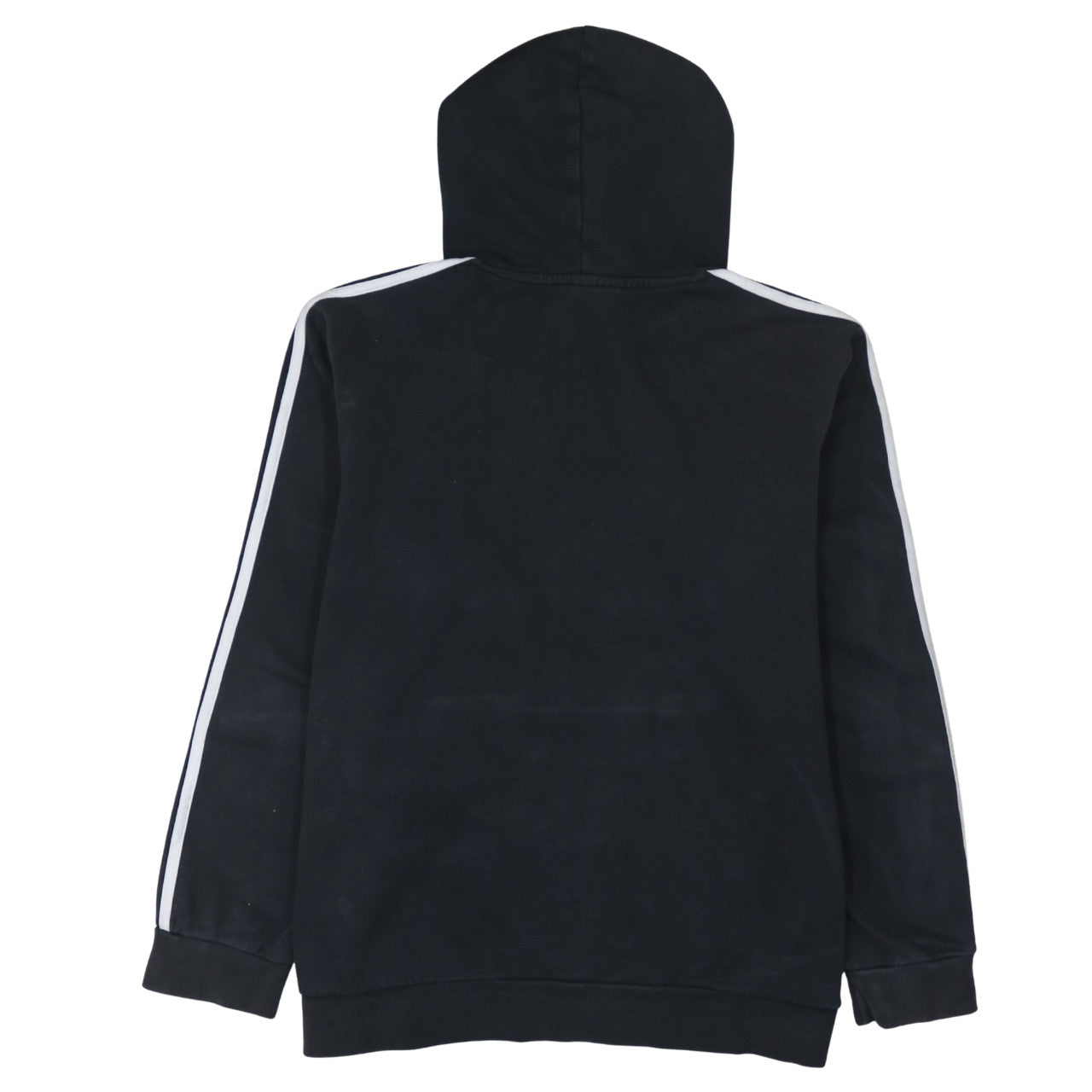 Adidas Men Black XL Pullover Hoodie Fleece Logo Sweatshirt