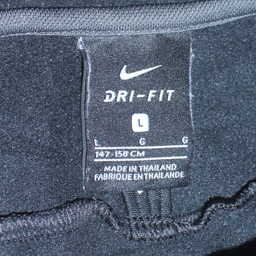 Nike Boys Black Tottenham Dri-FIT Pullover Hoodie Size L 147-158cm