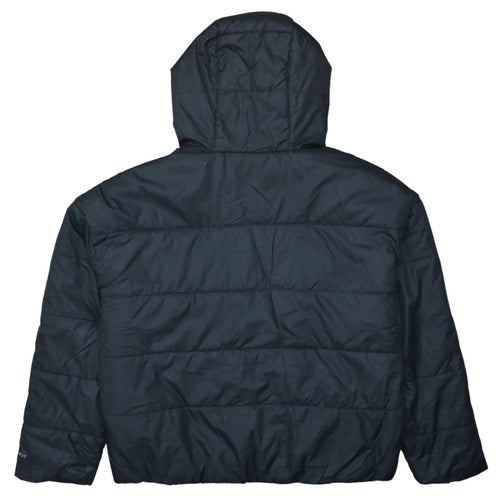 Nike Womens Black Therma-Fit Hooded Puffer Jacket L