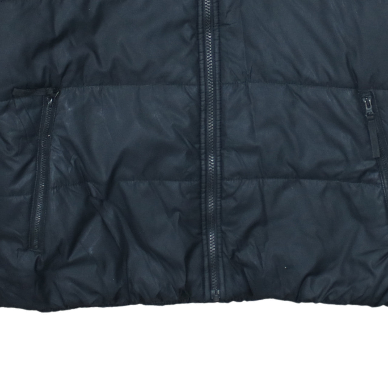 Nike Womens Black Therma-Fit Hooded Puffer Jacket L