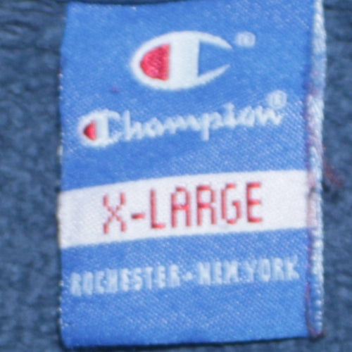 Champion Men's Blue Sleeveless Hoodie XL Sports Vest