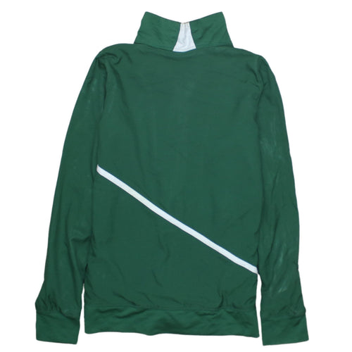 Nike Boys Green Dri-FIT Track Jacket Size 16 Years Full Zip Sports Top