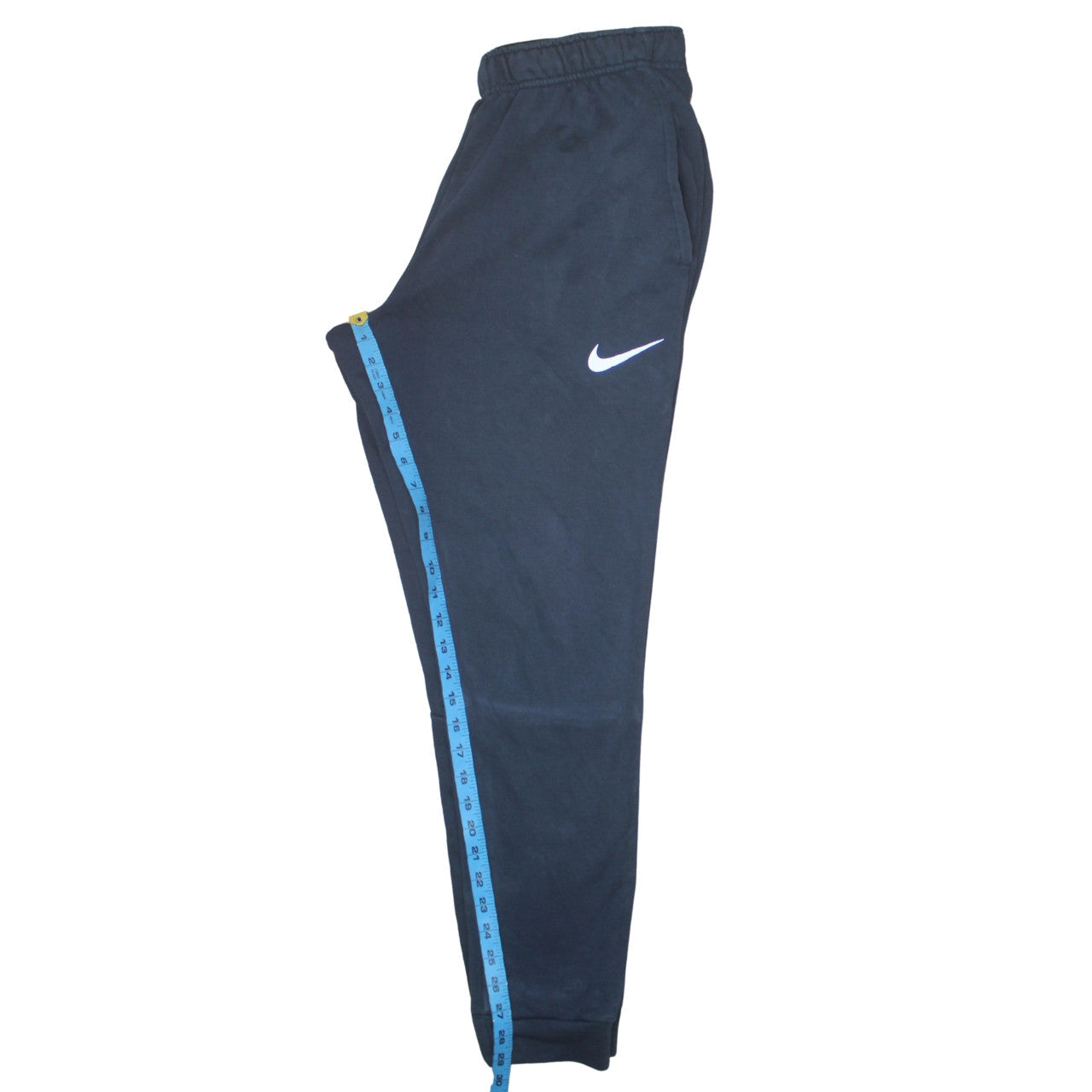 Nike Men's Blue Dri-FIT Joggers L Regular Fit Activewear Trousers