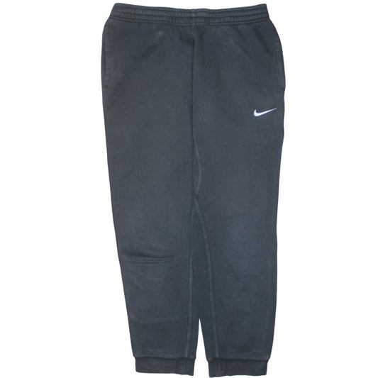 Nike Men's Black Fleece Jogger Sweatpants M Regular Fit Activewear