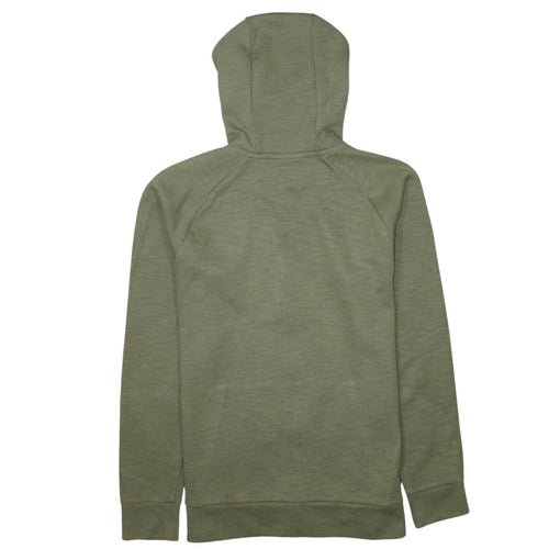 Nike Men's Green Full Zip Hoodie M Regular Fit