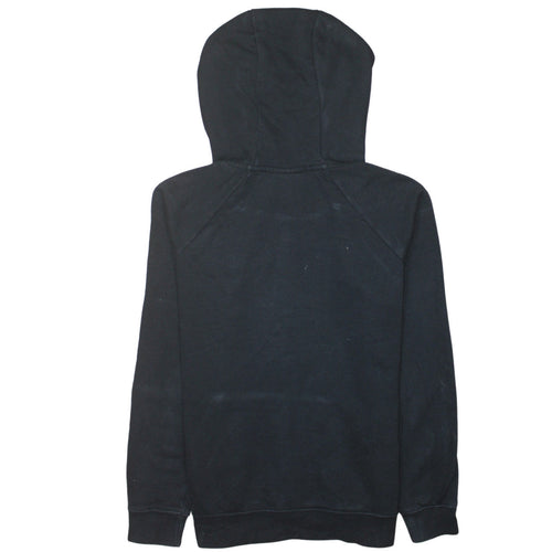 Nike Women's Black Pullover Hoodie Medium Cotton Blend Casual Sweatshirt