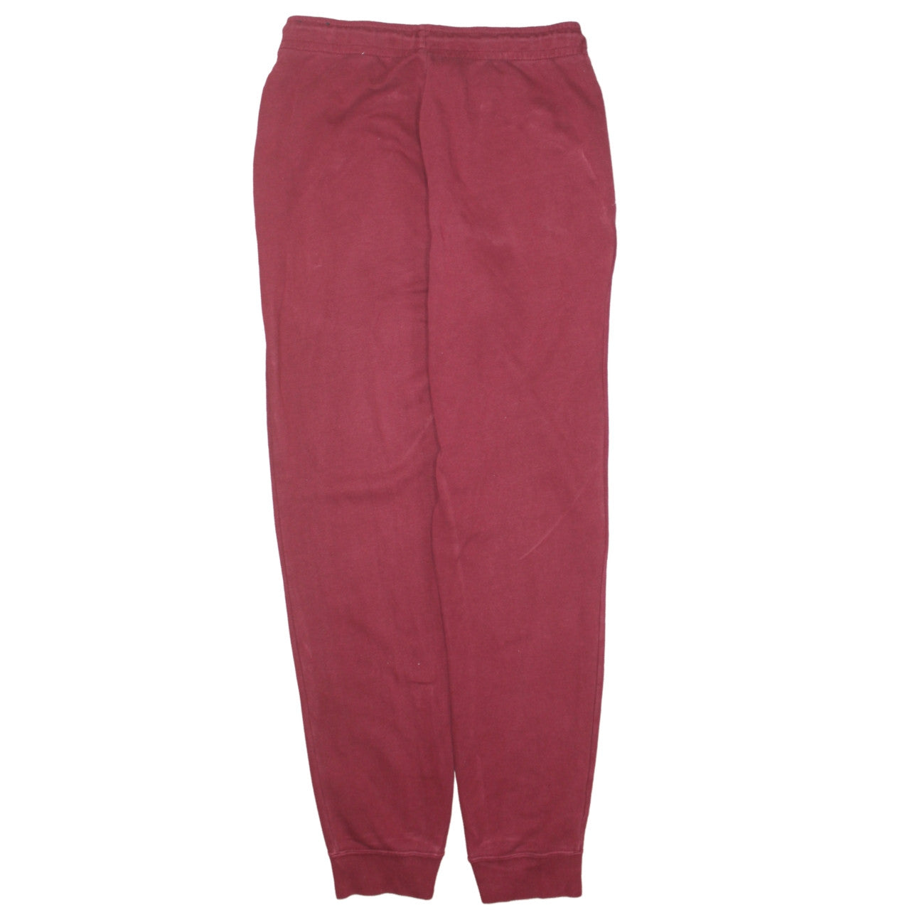 Nike Women's Burgundy Jogger Sweatpants Small Cotton Blend Activewear
