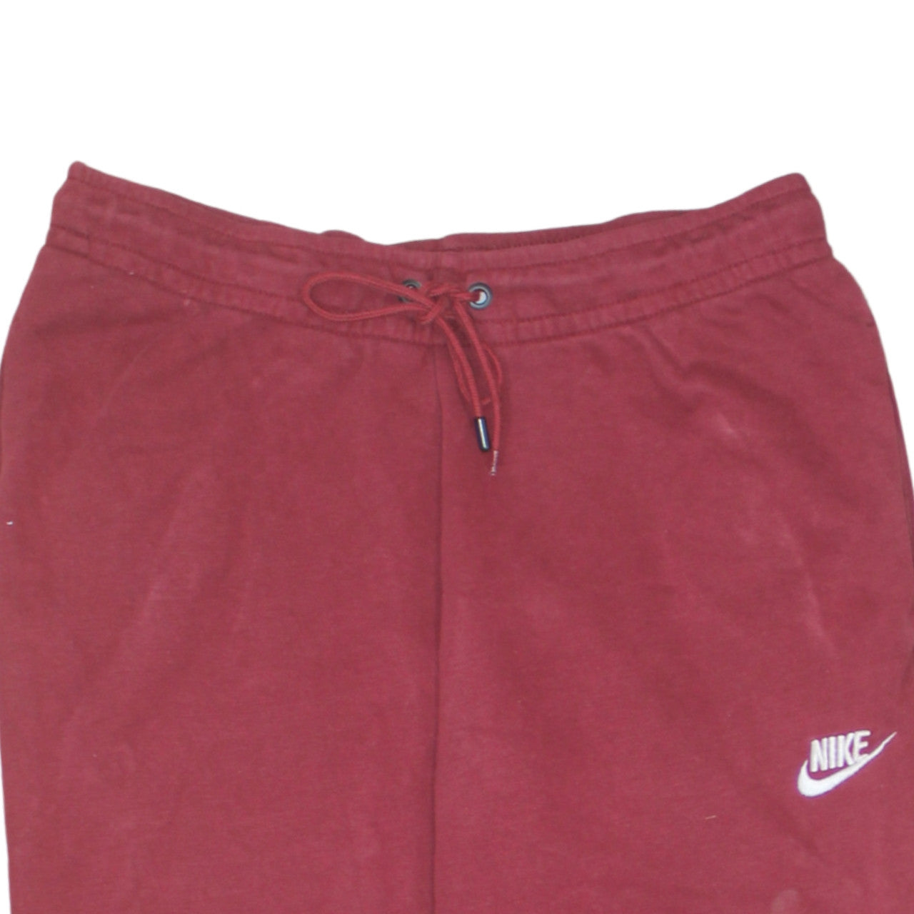 Nike Women's Burgundy Jogger Sweatpants Small Cotton Blend Activewear