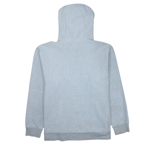 GAP Mens Grey Pullover Logo Hoodie XL Fleece Sweatshirt