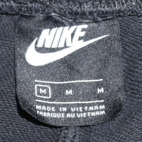 Nike Men Black Fleece Jogger Sweatpants M Regular Fit Activewear