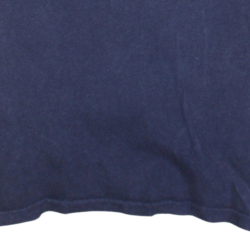 Ralph Lauren Boys Blue Logo Graphic T-Shirt Size 10-12 Years Cotton
