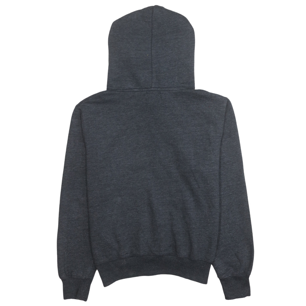 Pull & Bear Women's Charcoal Grey Pullover Hoodie Size S