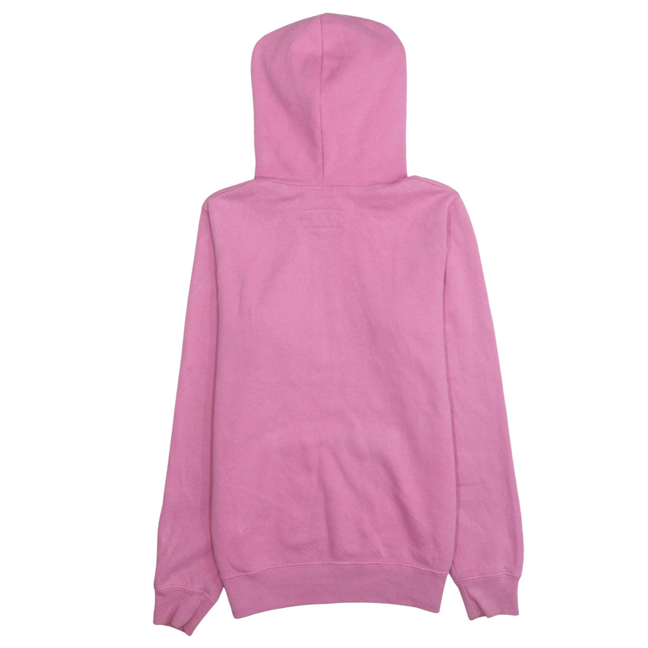 Jack Wills Womens Pink Pullover Hoodie Size 10 with Logo Print