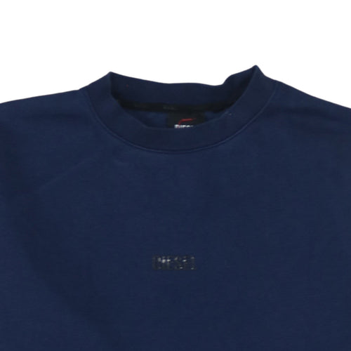 Diesel Mens Blue Crew Neck Pullover Sweatshirt Medium