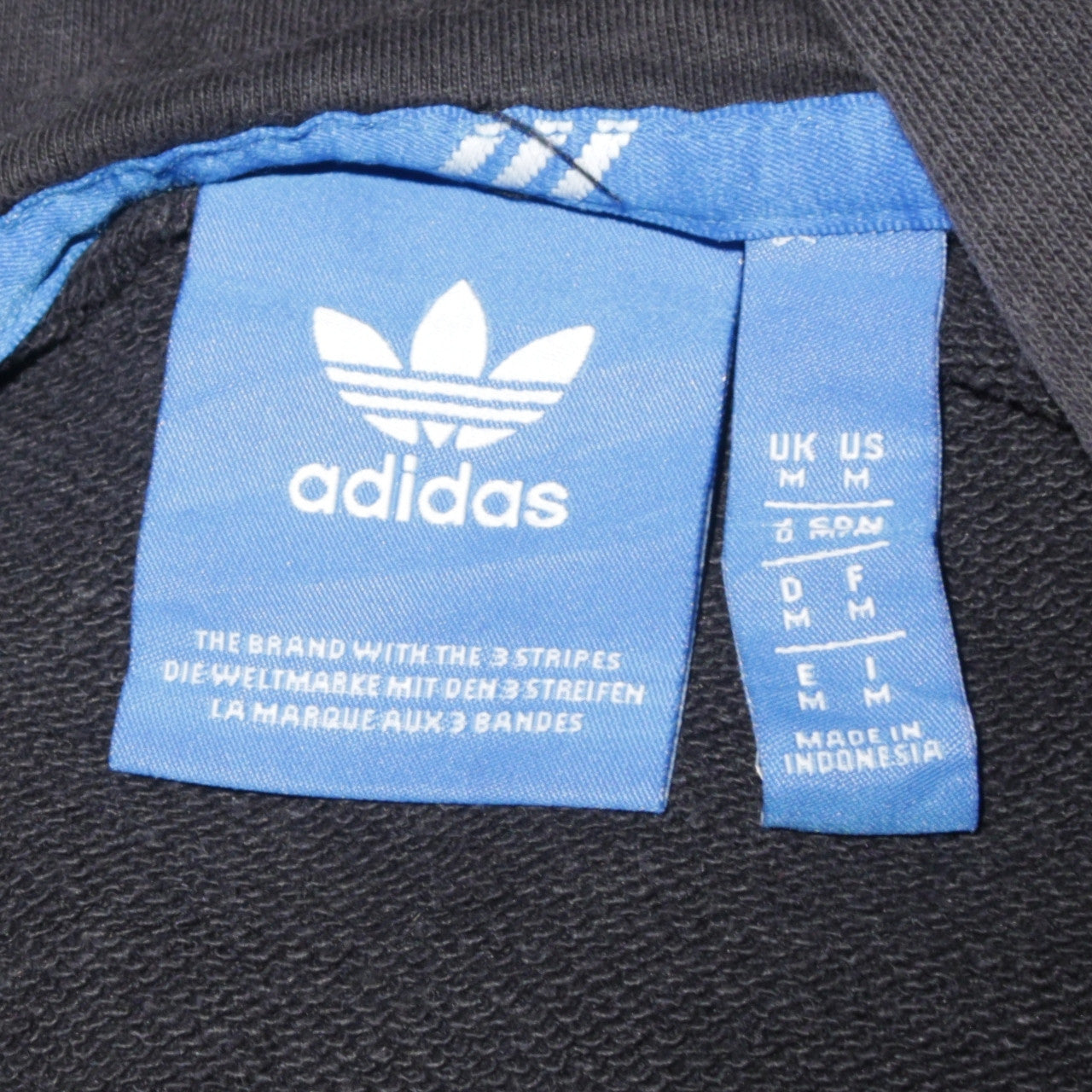 Adidas Mens Black Short Sleeve Pullover Hoodie M Sports Style