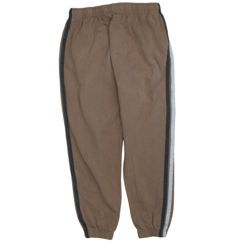 Nike Men's Brown Jogger Sweatpants M Tapered Fit Elastic Waist