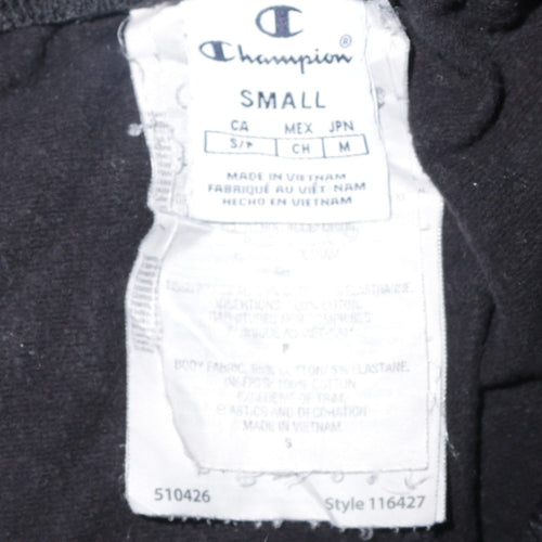 Champion Men's Black Small Jogger Sweatpants Comfort Fit