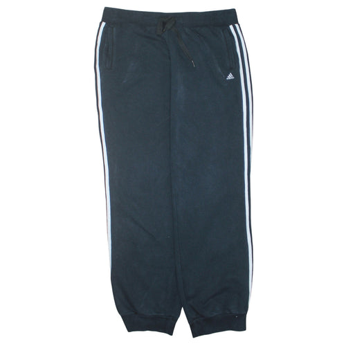 Adidas Women Black Essentials Jogger Sweatpants Size 10