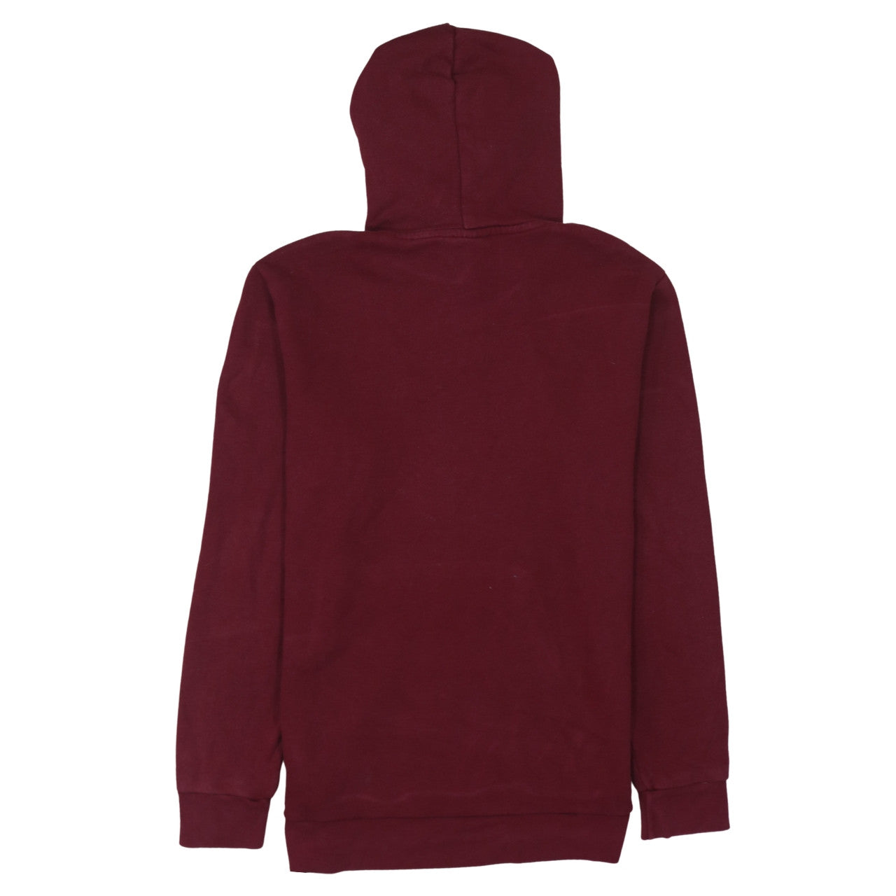 Adidas Men’s Red Pullover Hoodie M Regular Fleece Sportswear