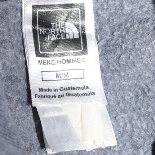 The North Face Men's Blue Pullover Hoodie Size M Graphic Print