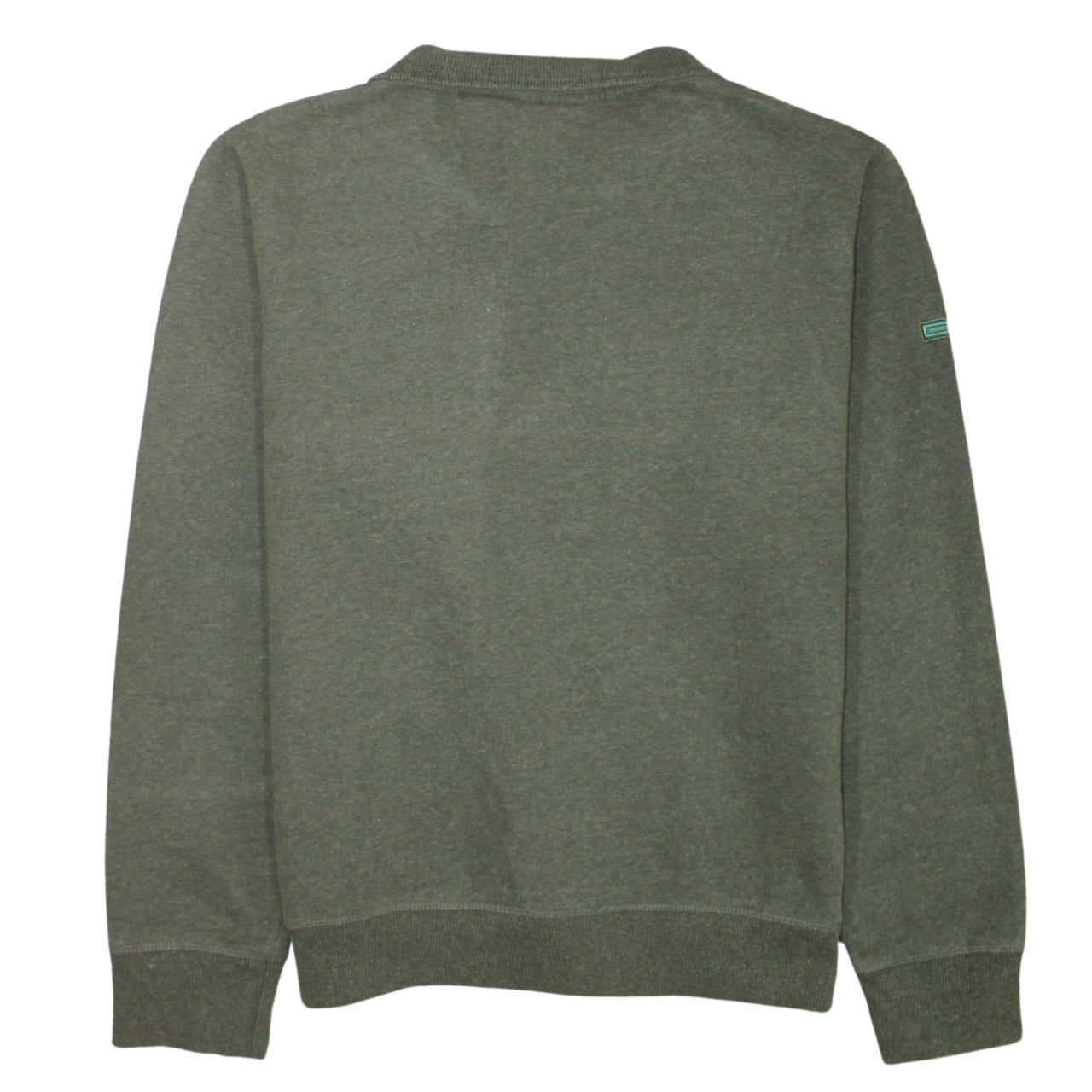 Superdry Mens Green XL 1/2 Zip Henley Fleece Sweatshirt