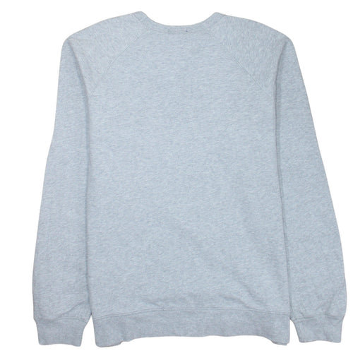GAP Men's Grey XL Pullover Sweatshirt with Logo Crew Neck
