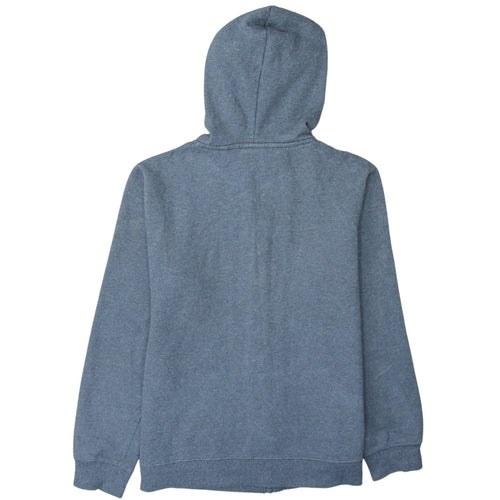 Fila Womens Blue Full Zip Hoodie Size 14 Cotton Blend Casual