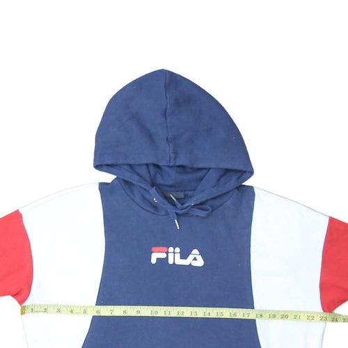 Fila Men's Multicoloured Pullover Hoodie M Sports Style