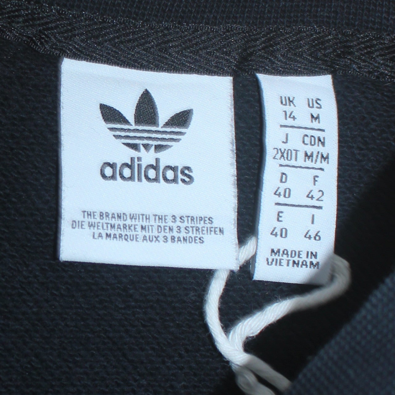 Adidas Women’s Blue Logo Crew Neck Pullover Sweatshirt Size 14