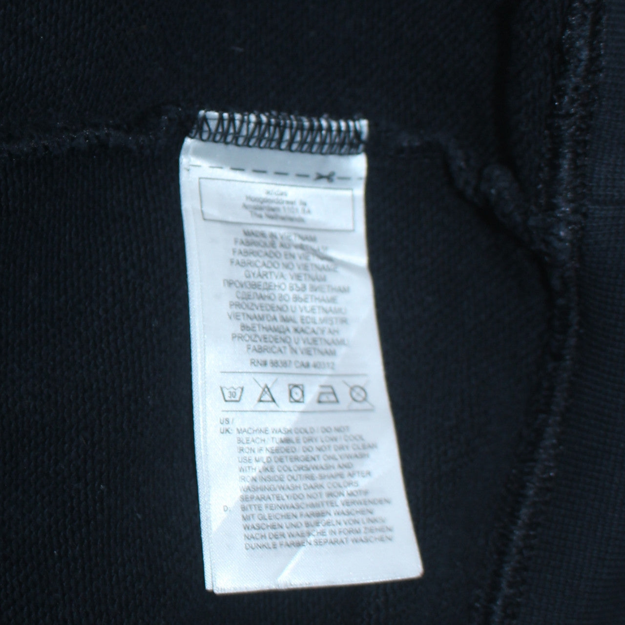 Adidas Women’s Blue Logo Crew Neck Pullover Sweatshirt Size 14