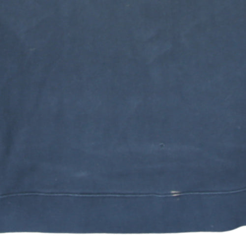 Adidas Women’s Blue Logo Crew Neck Pullover Sweatshirt Size 14