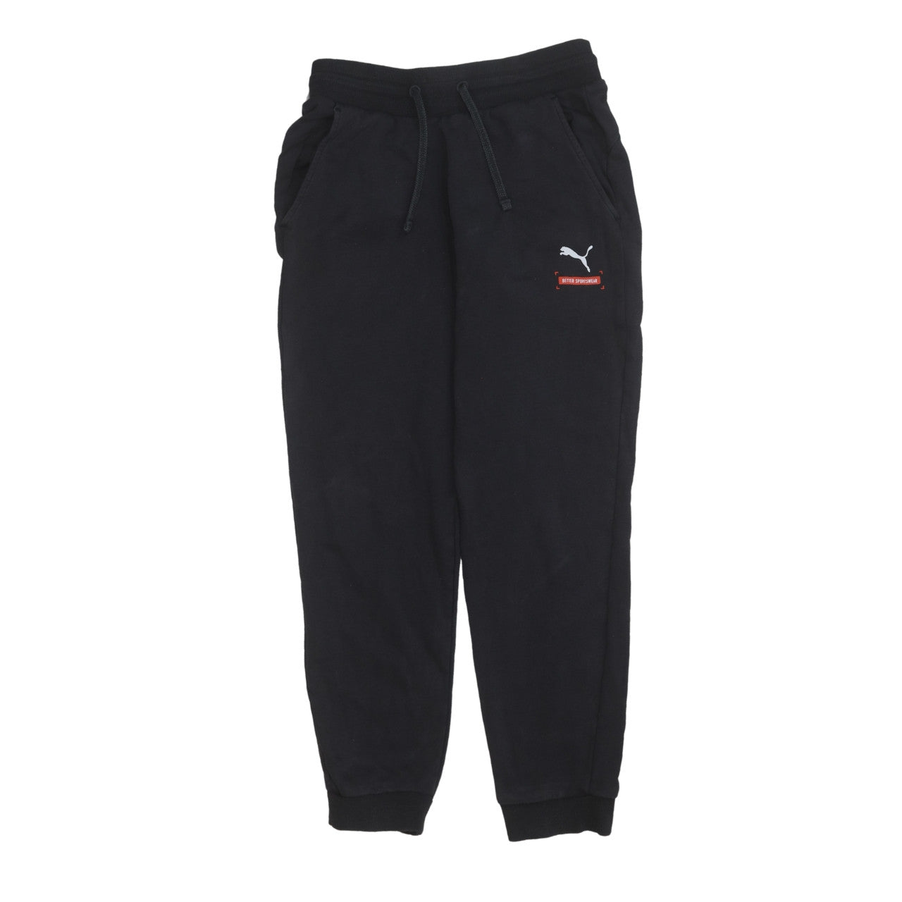 Puma Men's Black XS Jogger Trousers Fleece Activewear