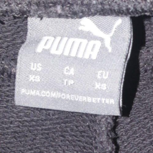 Puma Men's Black XS Jogger Trousers Fleece Activewear