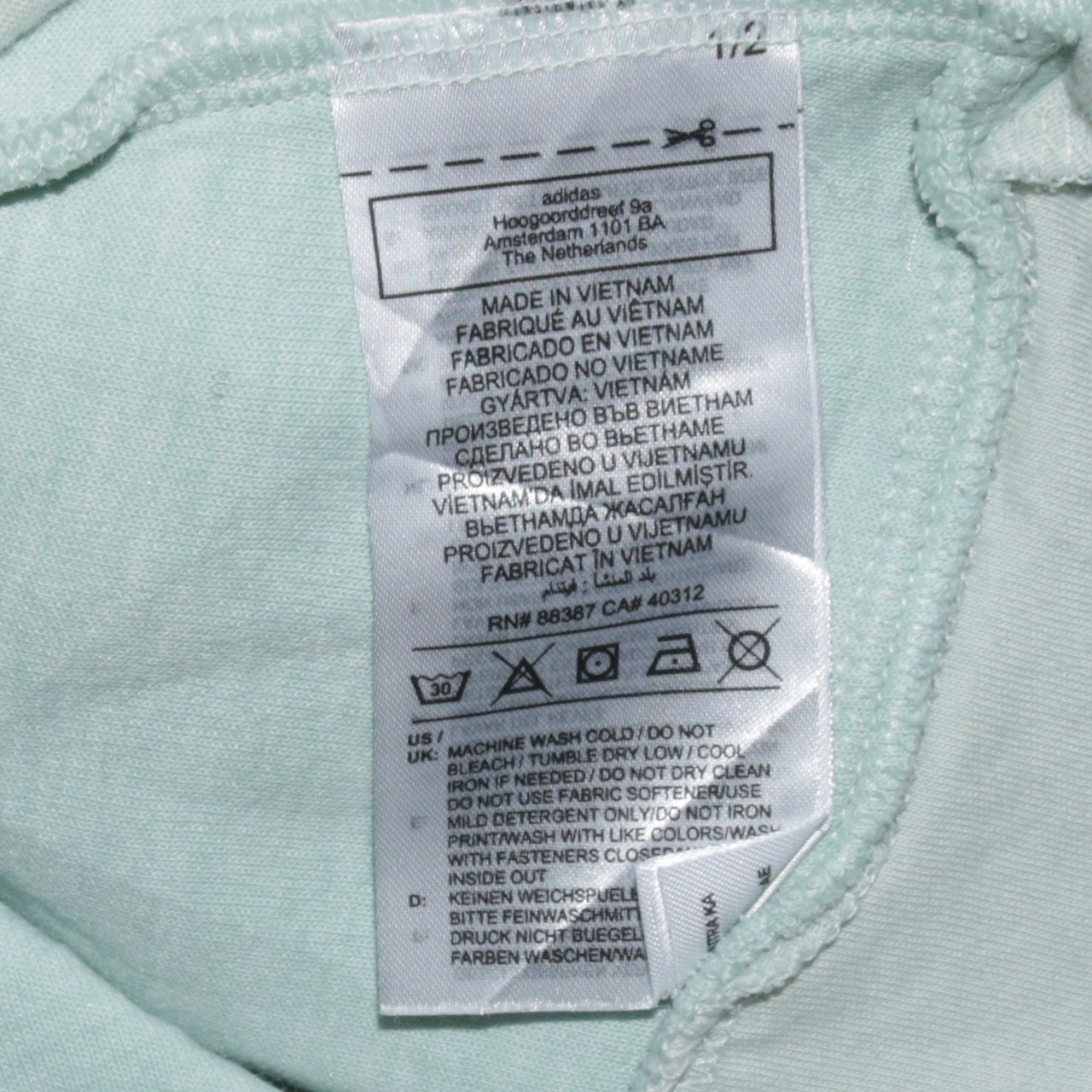 Adidas Womens Light Grey Full Zip Hoodie XL Relaxed Fit Casual