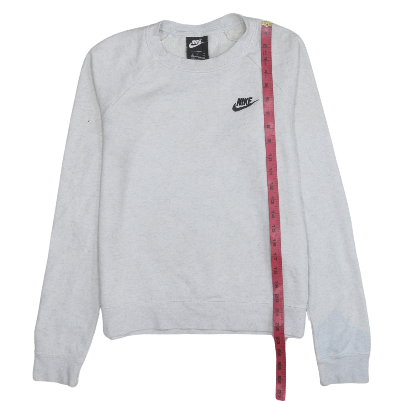 Nike Women's Grey Small Pullover Crew Neck Sweatshirt