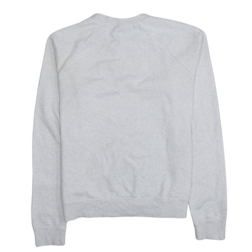 Nike Women's Grey Small Pullover Crew Neck Sweatshirt